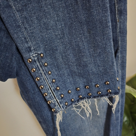 Frame Studded Ankle Le Skinny Jeans - Picture 4 of 6